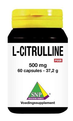 SNP L-Citrulline 500mg puur 60 Capsules SNP L-Citrulline 500mg puur 60 Capsules