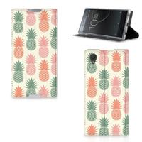 Sony Xperia L1 | Flip Style Cover | Ananas - thumbnail