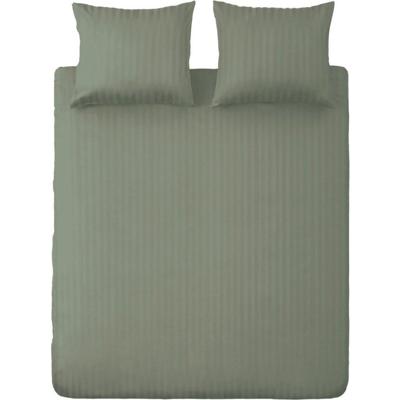 Ten Cate Katoen Satijnen Lits-Jumeaux Dekbedovertrek Streep 240x200/220 cm Groen Ten Cate Katoen Satijnen Lits-Jumeaux Dekbedovertrek Streep 240x200/220 cm Groen