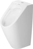 Duravit ME by Starck urinoir spoelrandloos met boveninlaat zonder vlieg incl. bev. afvoer horizontaal/verticaal wit 2815300000 - thumbnail