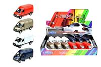 Rc Toi-toys welly meede-benz sprinter panel bus modelauto - thumbnail