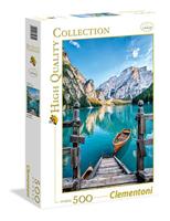 Clementoni legpuzzel braies lake, 500st. - thumbnail