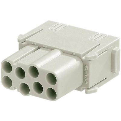 HARTING 09140083101 Businzetstuk Han® C-Modul 8 + PE Crimpen 1 stuk(s)