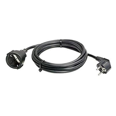 Bachmann 341.185 Stroom Aansluitkabel 16 A Zwart 3.00 m H05VV-F 3G 1,5 mm²