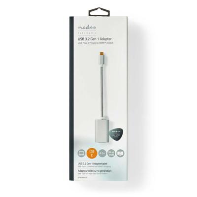 USB-Adapter | USB 3.2 Gen 1 | USB Type-C© Male | HDMI© Connector | 0.20 m | Rond | Verguld | Geb