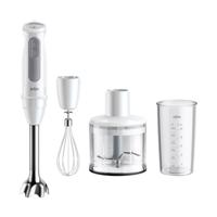 Staafmixer - BRAUN - MultiQuick 5 - 1000 W - 21 snelheden - 600 ml maatbeker - Minihakmolen - Garde - Wit - thumbnail