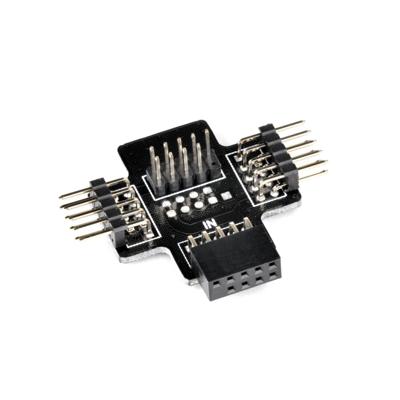 Silverstone ES02-USB RF Draadloos Drukknopen Zwart afstandsbediening