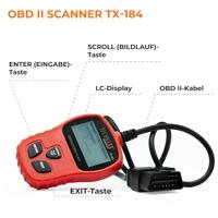 Technaxx TX-184 OBD II diagnosetool - thumbnail