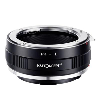 K&F Concept lensadapter voor Pentax K mount naar Leica L mount (TL/SL) camera's