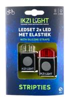 Mini Led-verlichtingsset IKZI met siliconen strap - zwart - thumbnail