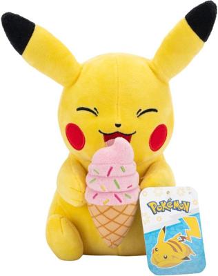 Pokemon Pluche - Pikachu with Ice Cream Pokemon Pluche - Pikachu with Ice Cream