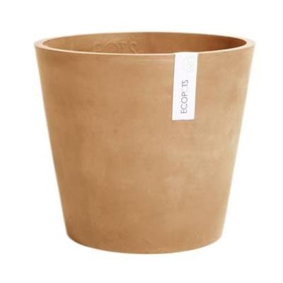 Ecopots Amsterdam kunststof bloempot Terracotta - Ø 55,2 cm