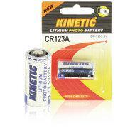 Lithium Batterij CR123A 3 V 1-Blister Kinetic - thumbnail