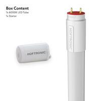 Set van 2 LED TL Buizen 120 cm - T8 (G13) - 18 Watt 3150 lumen - 175lm/W - High lumen - vervangt 105W (105W/860) - 6000K - flikkervrij - thumbnail