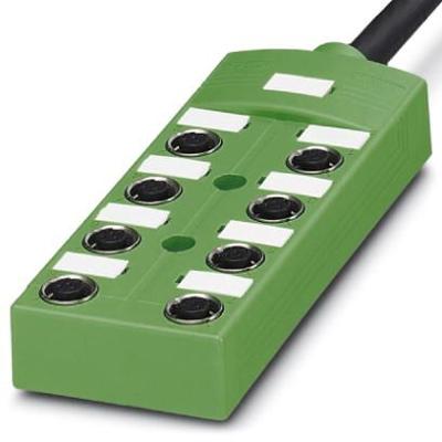 Phoenix Contact SACB-8/ 8-10,0PUR SCO 1517055 Passieve sensor/actorbox M12-verdeler met metalen schroefdraad 1 stuk(s) Phoenix Contact SACB-8/ 8-10,0PUR SCO 1517055 Passieve sensor/actorbox M12-verdeler met metalen schroefdraad 1 stuk(s)