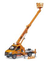 bruder Mercedes Benz Sprinter werkplatform met Light en Sound module Kant-en-klaar model Bedrijfswagen (model) - thumbnail