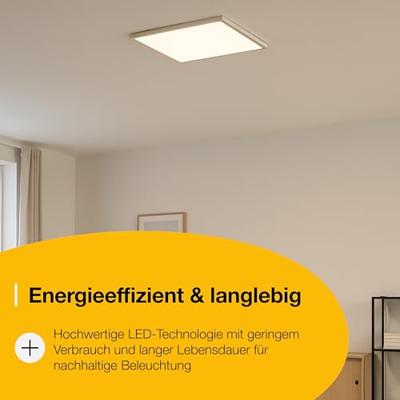 Brilliant G81992/85 Deckenaufbau-Paneel 42x42cm Plafondlamp Energielabel: D (A - G) Wit