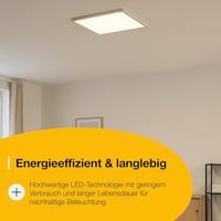 Brilliant G81992/85 Deckenaufbau-Paneel 42x42cm Plafondlamp Energielabel: D (A - G) Wit - thumbnail