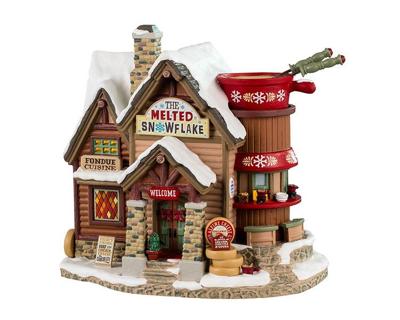 The Melted Snowflake 17x25x23 cm Kersthuisje LEMAX - Lemax