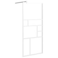 Inloopdouchewand 90x195 cm ESG-glas wit - thumbnail