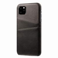 Casecentive Leren Wallet back case iPhone 12 / iPhone 12 Pro black - thumbnail