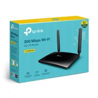 TP-Link 300Mbps 4G LTE-router (TL-MR6400), Zwart - thumbnail