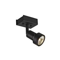 SLV PURI 147360 Wandlamp GU10 50 W Zwart - thumbnail