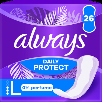 Always Daily Protect Long 0% Parfum Inlegkruisjes bij Jumbo