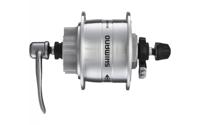 Shimano dynamonaaf 36 gaats hd-3d32 3 watt voor 6 bouts remschijf snelspanner zilver - thumbnail