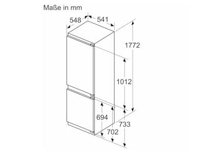Siemens KI86NVFE0 Inbouw koel-vriescombinatie