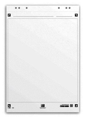 Flipoverpap oxford smart 650x980mm blanco 90gr 20v | 3 stuks Flipoverpap oxford smart 650x980mm blanco 90gr 20v | 3 stuks