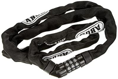 Abus cijfer kettingslot 4804c/75 zwart 110cm - thumbnail