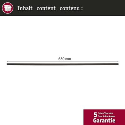 Paulmann URail 95415 230V-railsysteemcomponenten Afdekrail Zwart