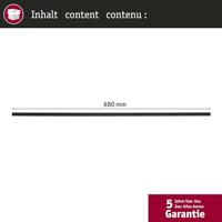 Paulmann URail 95415 230V-railsysteemcomponenten Afdekrail Zwart - thumbnail