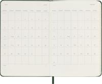 Moleskine 12 Monate Wochen Notizkalender 2026, Pocket/A6, 1 Wo = 1 Seite, rechts linierte Seite, Fester Einband, Myrtengrün - thumbnail