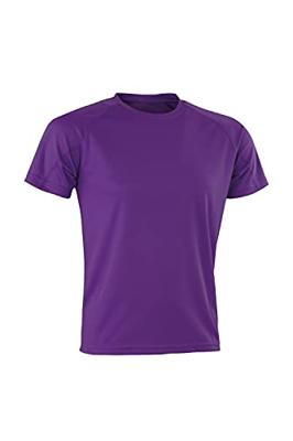 Spiro RT287 Impact Aircool Performance Tee - Purple - 3XL