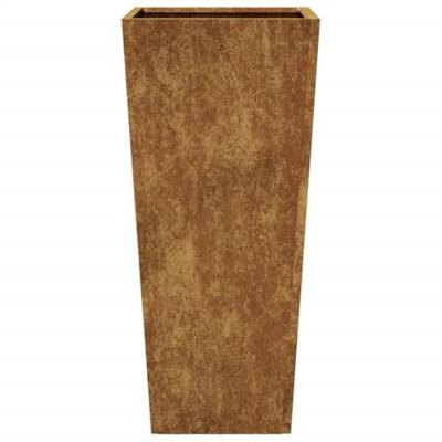 VidaXL Plantenbakken 2 st 35x35x75 cm weervast staal VidaXL Plantenbakken 2 st 35x35x75 cm weervast staal