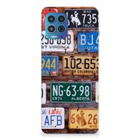 Motorola Moto G100 | Siliconen hoesje | met foto Kentekenplaten - thumbnail