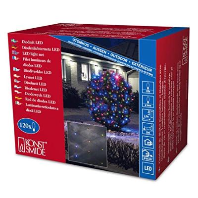 LED lichtnet feestverlichting multicolor