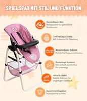 Moderne poppenstoel - Pink Jeans - thumbnail