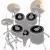Pearl RP-50 dempmattenset voor drums Pearl RP-50 dempmattenset voor drums