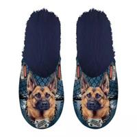 Pantoffel german shepherd donkerblauw - thumbnail