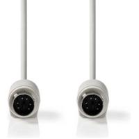 PS2-Kabel | PS/2 Male - PS/2 Male | 2,0 m | Ivoor - thumbnail