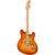 Squier Affinity Series Starcaster Deluxe MN Sienna Sunburst semi-akoestische gitaar
