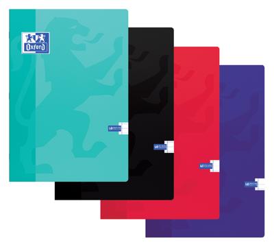 Schrift oxford school a4 lijn 120pag 80gr ass