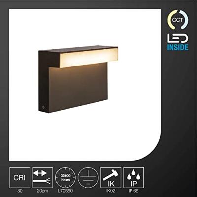 SLV 1003536 L-LINE OUT 30 Staande LED-buitenlamp LED vast ingebouwd 11.5 W Antraciet SLV 1003536 L-LINE OUT 30 Staande LED-buitenlamp LED vast ingebouwd 11.5 W Antraciet