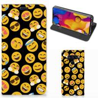 LG V40 Thinq | Hoesje met Magneet | Emoji - thumbnail