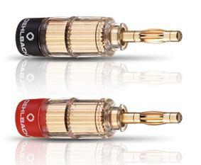 Oehlbach 3020 Luidsprekerconnector Stekker, recht Goud, Rood, Zwart 4 stuk(s) Oehlbach 3020 Luidsprekerconnector Stekker, recht Goud, Rood, Zwart 4 stuk(s)
