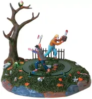 Lemax slasher rivals bewegende tafereel Spooky Town 2008 - thumbnail