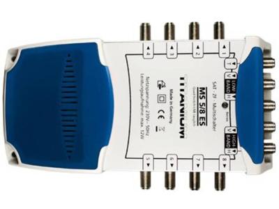 Smart MS 5/8 ES Satelliet multiswitch Ingangen (satelliet): 5 (4 satelliet / 1 terrestrisch) Aantal gebruikers: 8 geschikt voor Quad LNB Smart MS 5/8 ES Satelliet multiswitch Ingangen (satelliet): 5 (4 satelliet / 1 terrestrisch) Aantal gebruikers: 8 geschikt voor Quad LNB